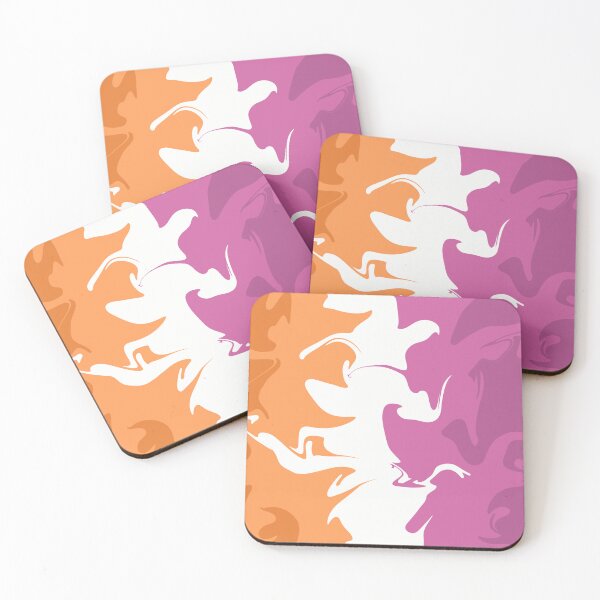 Item preview, Swirling lesbian flag designed and sold by Crypticool.
