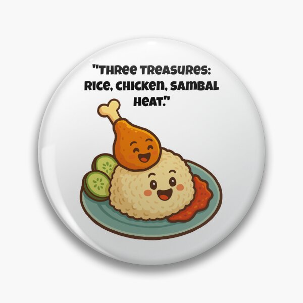 Item preview, Nasi Katok – The Three Treasures of Brunei designed and sold by Latitude 1°N.