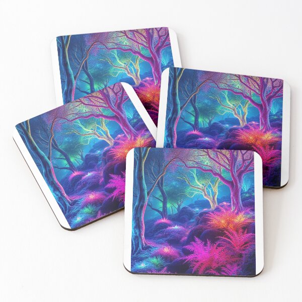 Item preview, Forest of Neon designed and sold by Haus of Mouse.