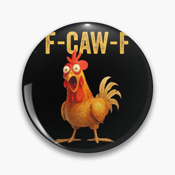 Item preview, Funny F-Caw-F Chicken designed and sold by ipan.
