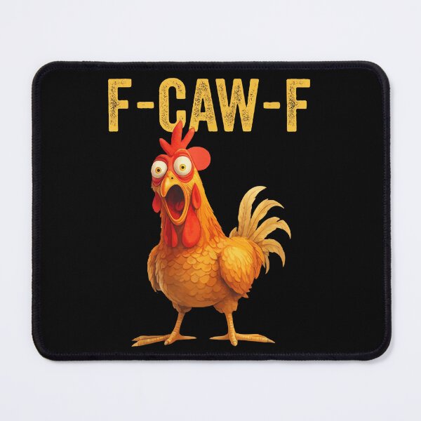 Item preview, Funny F-Caw-F Chicken designed and sold by ipan.