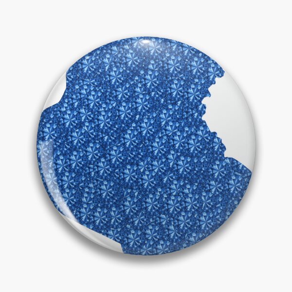 Item preview, Blue Rhinestone Iraq designed and sold by TheIconSmith.