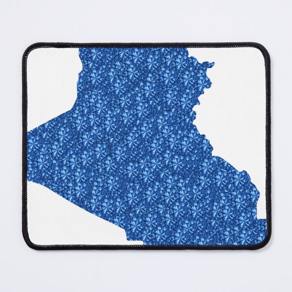 Item preview, Blue Rhinestone Iraq designed and sold by TheIconSmith.