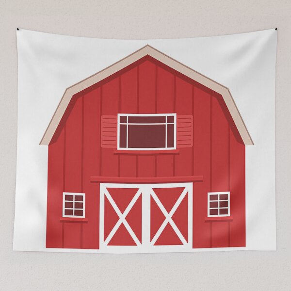 Item preview, Rustic Red Barn Landscape designed and sold by oletataylor.