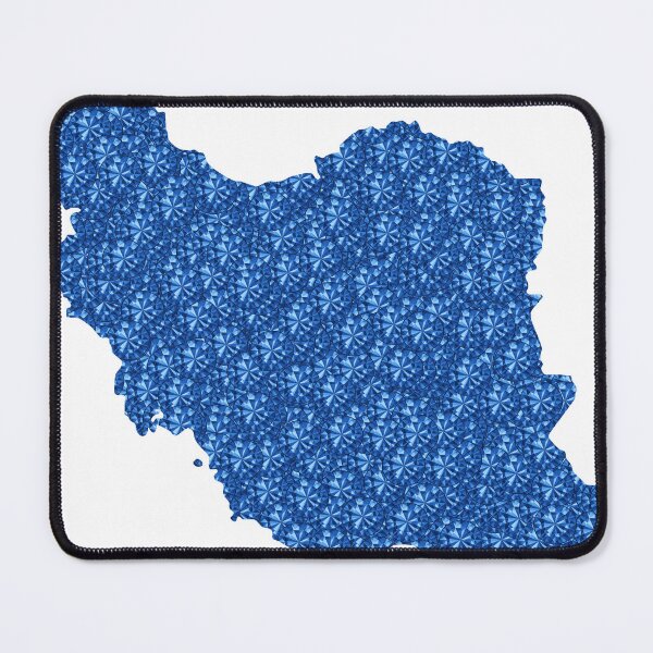 Item preview, Blue Rhinestone Iran designed and sold by TheIconSmith.
