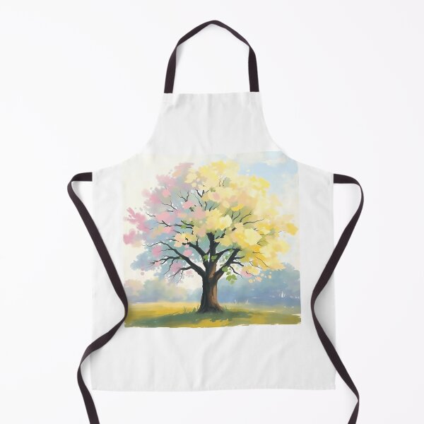 Item preview, Pastel Tree with Fluid Brush Strokes designed and sold by sharon1210.