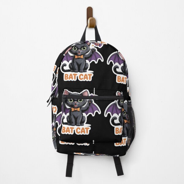 Item preview, Bat Cat Happy Halloween designed and sold by wzetart.