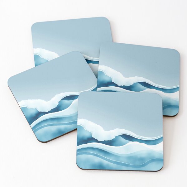 Item preview, Watercolor Ocean Waves designed and sold by sharon1210.