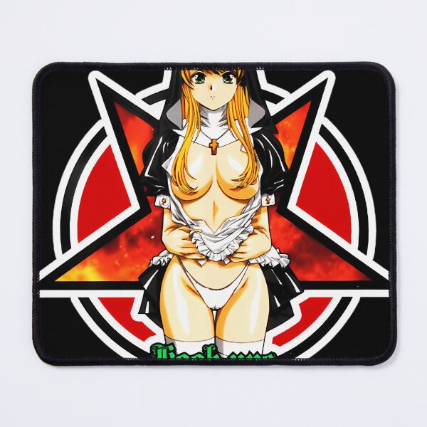 Item preview, The Sexy Anime Satanic Sticker And Skateboard Retro Vintage Hookups  designed and sold by FRANKOADSTOCK.