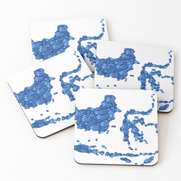 Item preview, Blue Rhinestone Indonesia designed and sold by TheIconSmith.