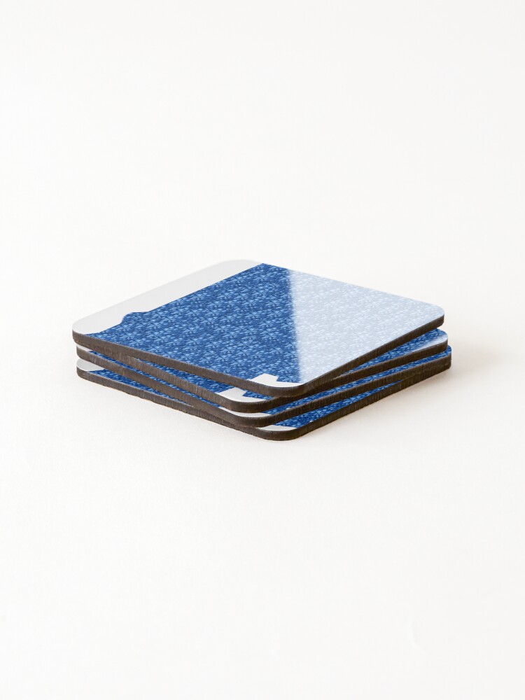 Thumbnail 4 of 5, Coasters (Set of 4), Blue Rhinestone Indiana designed and sold by TheIconSmith.
