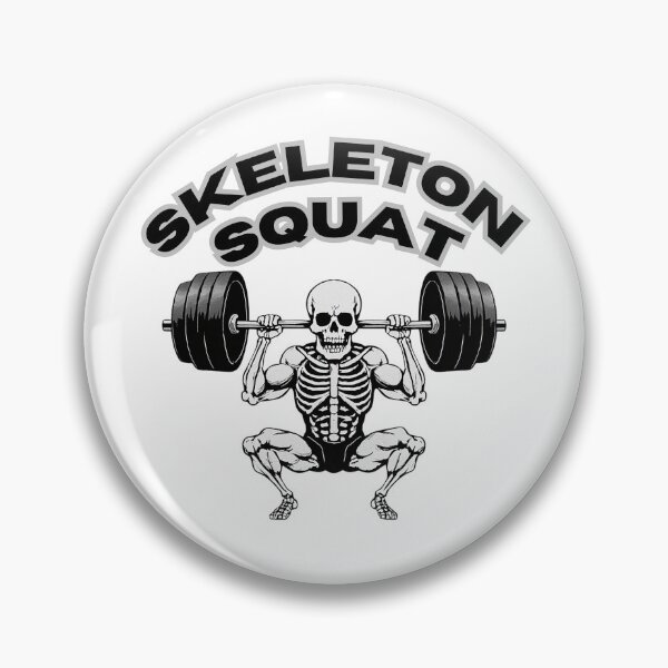 Item preview, Halloween skeleton workout design  designed and sold by Shop_Bagniak.