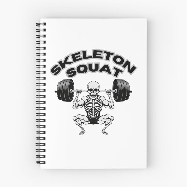 Item preview, Halloween skeleton workout design  designed and sold by Shop_Bagniak.