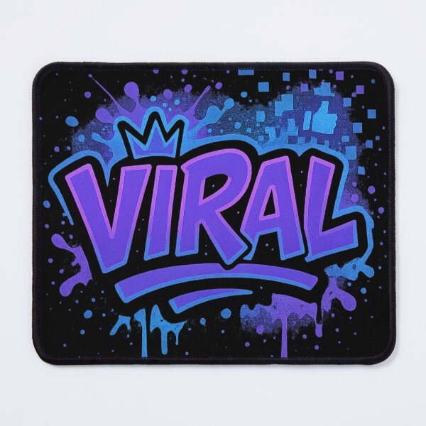 Item preview, VIRAL – Digital Explosion Graffiti Tee designed and sold by PastimeMastery.