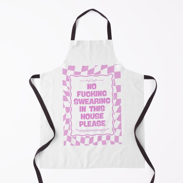 Item preview, No Swearing In This House - Pink designed and sold by Dondonmart.