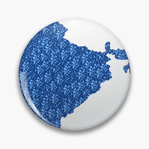 Item preview, Blue Rhinestone India designed and sold by TheIconSmith.
