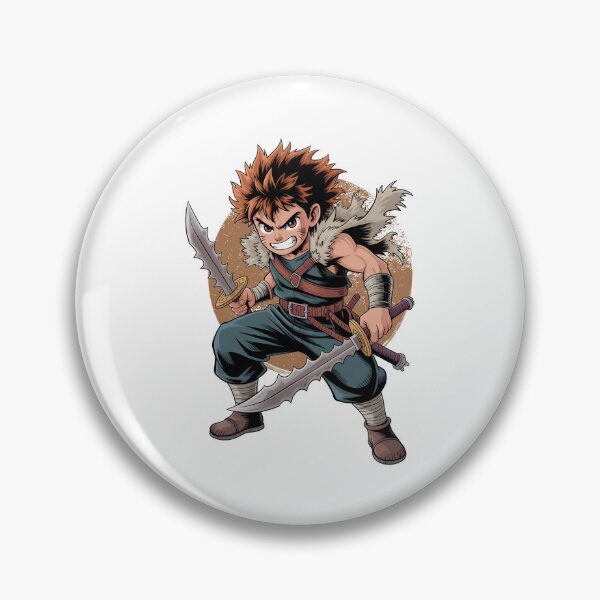 Artikelvorschau, Anime Fighter Fierce – Wild Blade Warrior entworfen und verkauft von lamiarte.