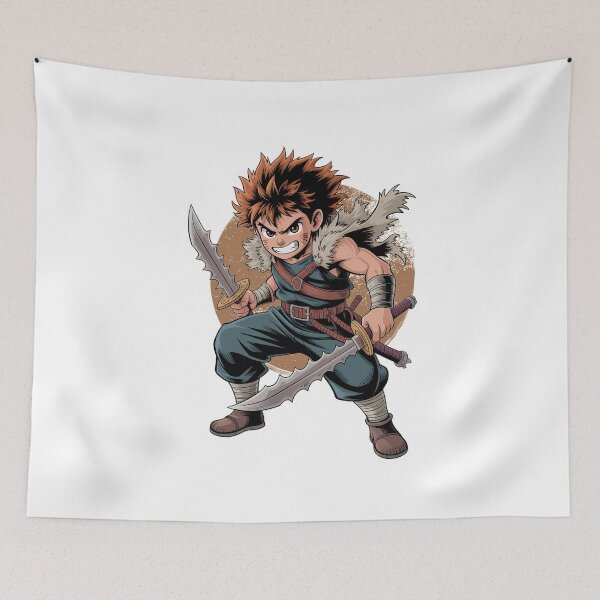 Item preview, Anime Fighter Fierce  – Wild Blade Warrior  designed and sold by lamiarte.