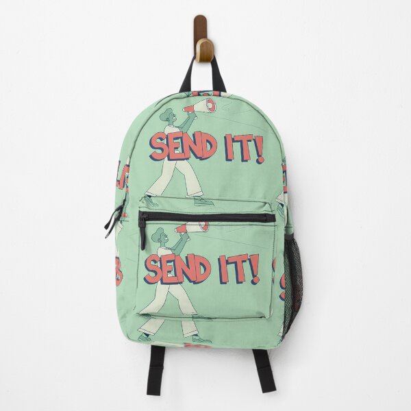 Item preview, SEND IT Typography Illustrations Energetic Digital Communication designed and sold by ART ATTACK ZONE.