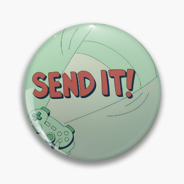 Item preview, GAMER SEND IT Typography Illustrations Energetic Digital Communication designed and sold by ART ATTACK ZONE.