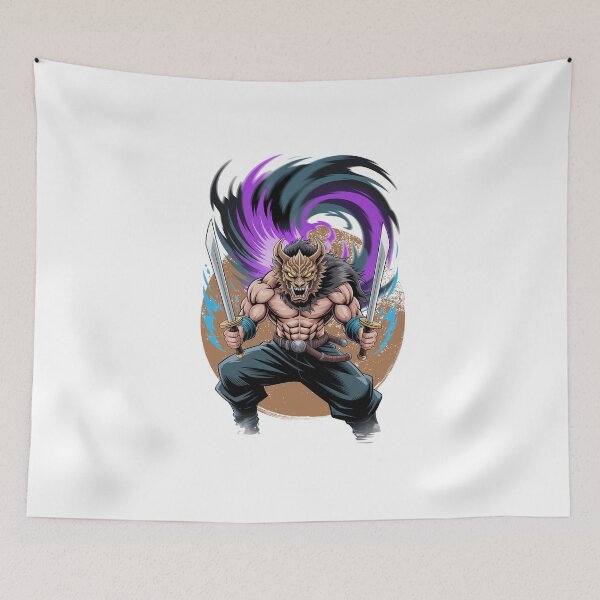Item preview, Anime Fighter Fierce  – Wild Blade Warrior  designed and sold by lamiarte.