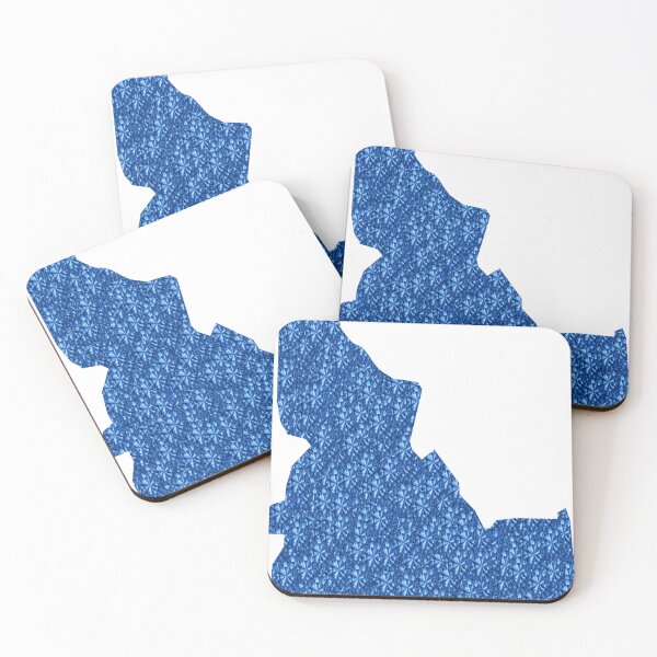 Item preview, Blue Rhinestone Idaho designed and sold by TheIconSmith.