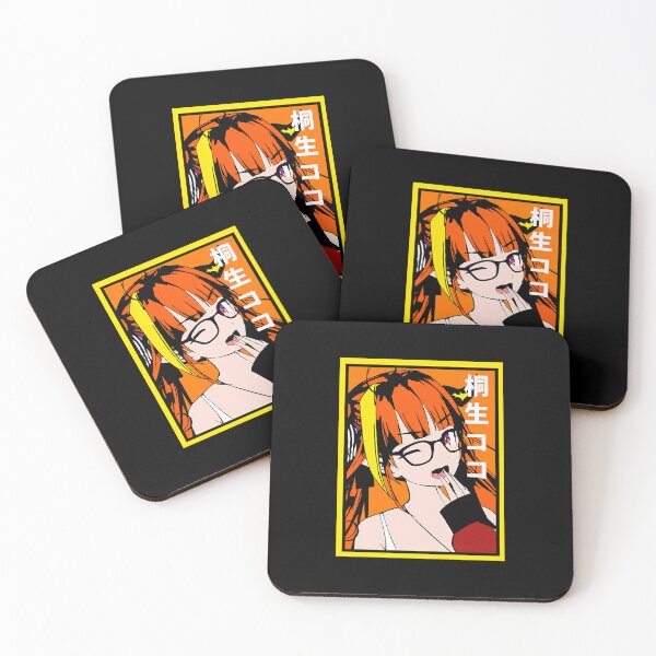 Item preview, Hololive Kiryu Coco With Glasses designed and sold by RodLabadie.