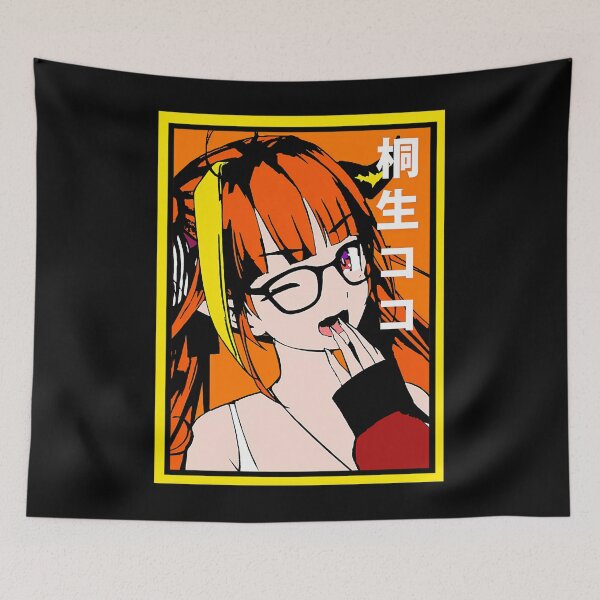 Item preview, Hololive Kiryu Coco With Glasses designed and sold by RodLabadie.