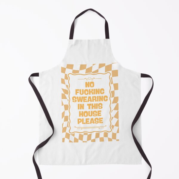 Item preview, No Swearing In This House - Yellow designed and sold by Dondonmart.