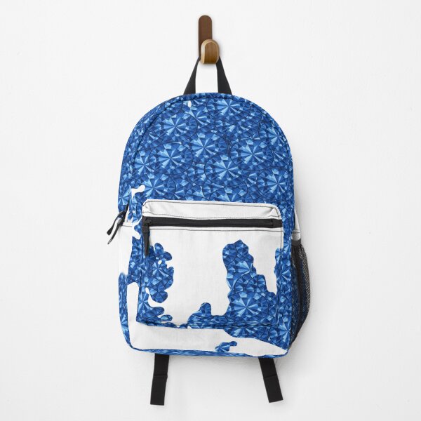 Item preview, Blue Rhinestone Iceland designed and sold by TheIconSmith.