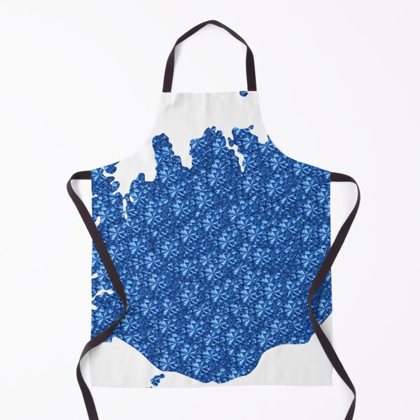 Item preview, Blue Rhinestone Iceland designed and sold by TheIconSmith.