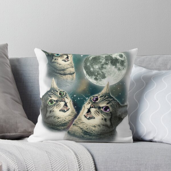 Item preview, Funny Cat - Three Cat Moon 3 Wolfs Cute Kitten Graphic  designed and sold by AngeloMacias.