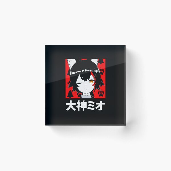 Item preview, Hololive Ookami Mio Short Hair designed and sold by RodLabadie.