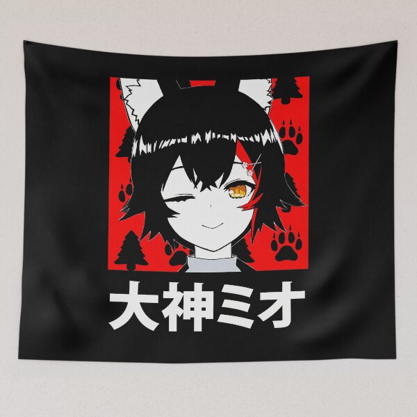 Item preview, Hololive Ookami Mio Short Hair designed and sold by RodLabadie.