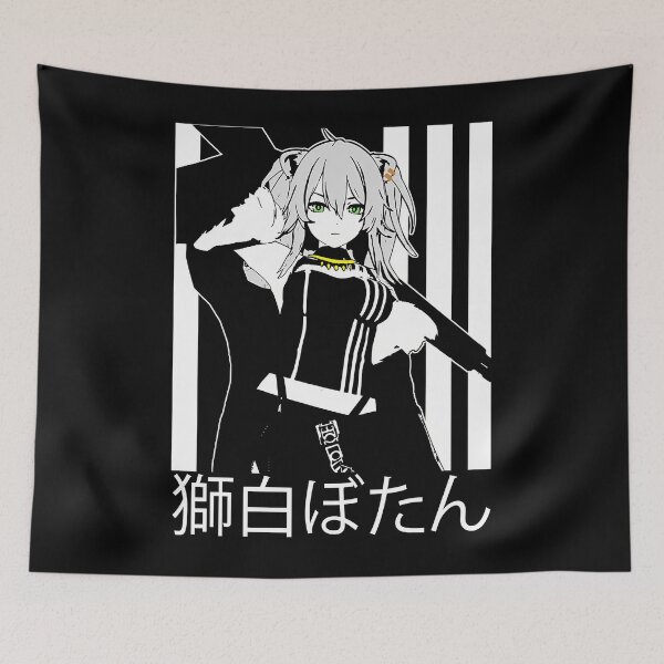 Item preview, Hololive Shishiro Botan Gun And Stripes designed and sold by RodLabadie.