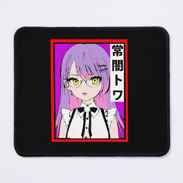 Item preview, Hololive Tokoyami Towa With Glasses designed and sold by RodLabadie.
