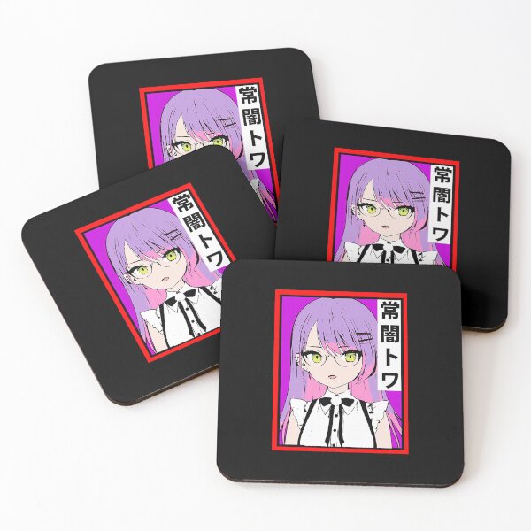 Item preview, Hololive Tokoyami Towa With Glasses designed and sold by RodLabadie.