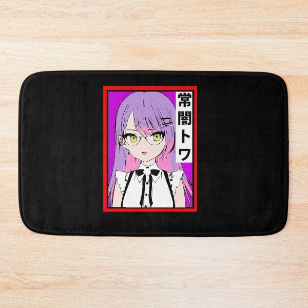 Item preview, Hololive Tokoyami Towa With Glasses designed and sold by RodLabadie.