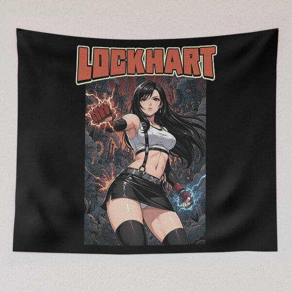 Item preview, Tifa Lockhart Comic book Design designed and sold by MadShroomPrints.