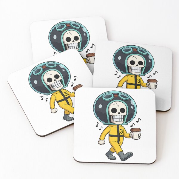 Item preview, Brook MiniPop Sticker – Soul King ?? (Chibi One Piece) designed and sold by ZIKI VI.