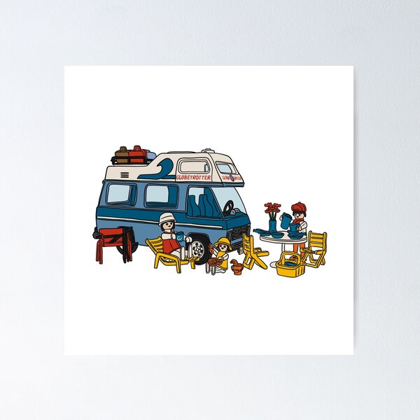 Item preview, Globetrotter Playmobil  designed and sold by ArtsieArt.