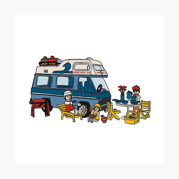 Item preview, Globetrotter Playmobil  designed and sold by ArtsieArt.