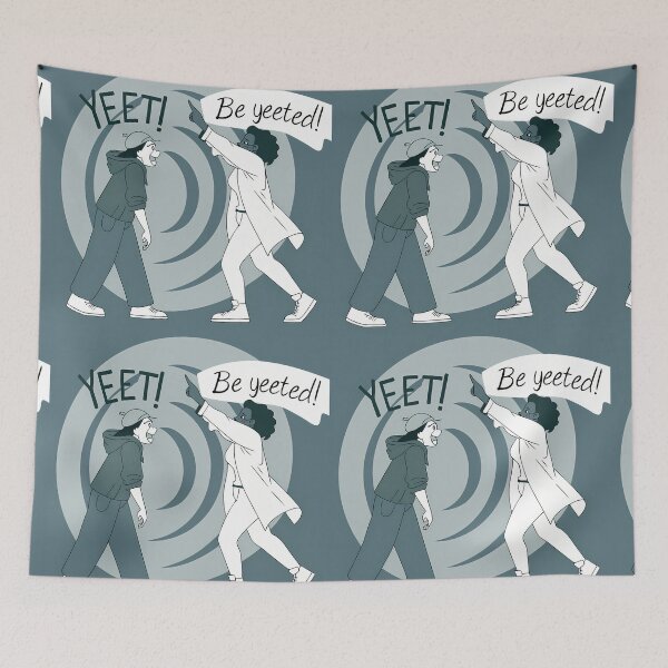 Item preview, YEET BE YEETED COLORFUL DESIGN TEXT QUOTE designed and sold by ART ATTACK ZONE.