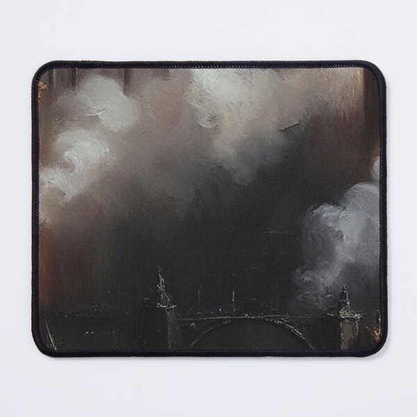 Item preview, Victorian Era London with steam and industrial elements after JMW TUrner designed and sold by Vintage Designs +.