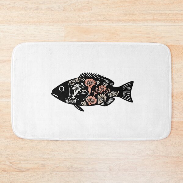 Item preview, Fish Silhouettes with Coral Patterns designed and sold by sharon1210.