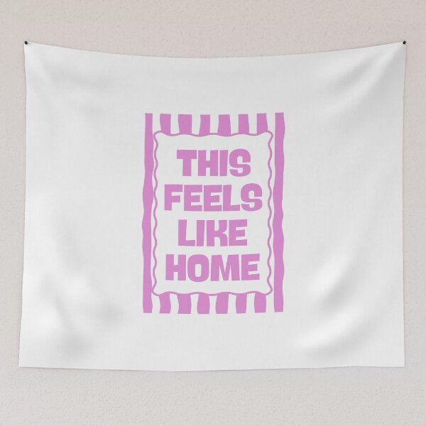 Item preview, This feels like home - Pink designed and sold by Dondonmart.
