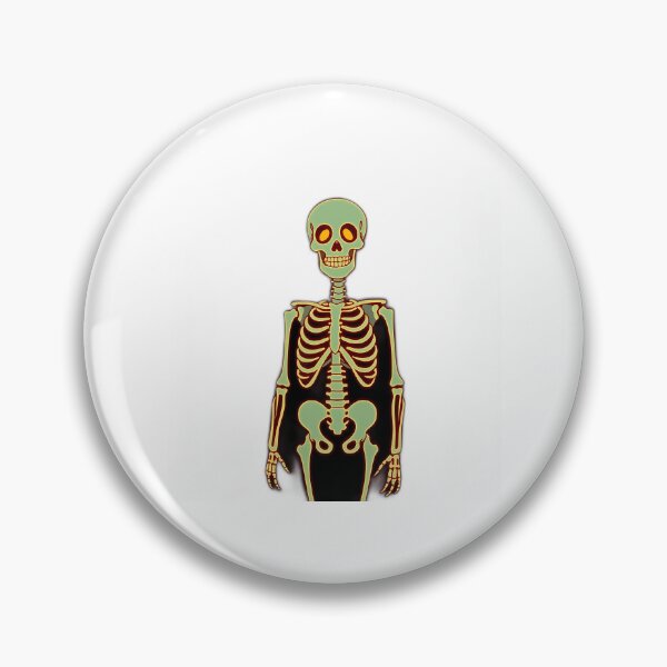 Item preview, Glow-in-the-Dark Cartoon Skeleton designed and sold by sharon1210.