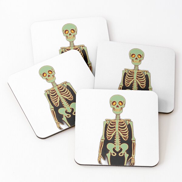 Item preview, Glow-in-the-Dark Cartoon Skeleton designed and sold by sharon1210.