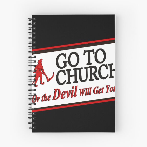 Item preview, Go To Church Or The Devil Will Get You designed and sold by AHMEDBURDETT.