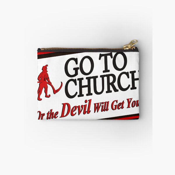 Item preview, Go To Church Or The Devil Will Get You designed and sold by AHMEDBURDETT.